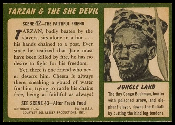 1953 3D Tarzan and the She Devil